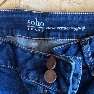 🤩EUC🤩NY & CO Curve Creator Legging Jeans